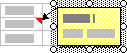 具有尺寸控点的工作表注释